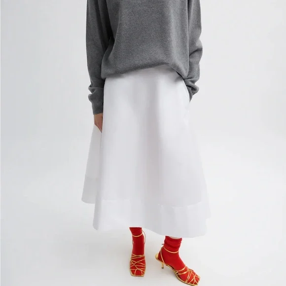 NWT Tibi Eco Nylon Circle Skirt - sz 4 - Picture 2 of 7